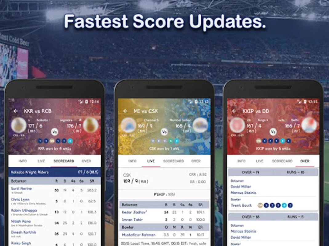 Live Cricket Score, IND vs BAN for Android - Real-Time Updates