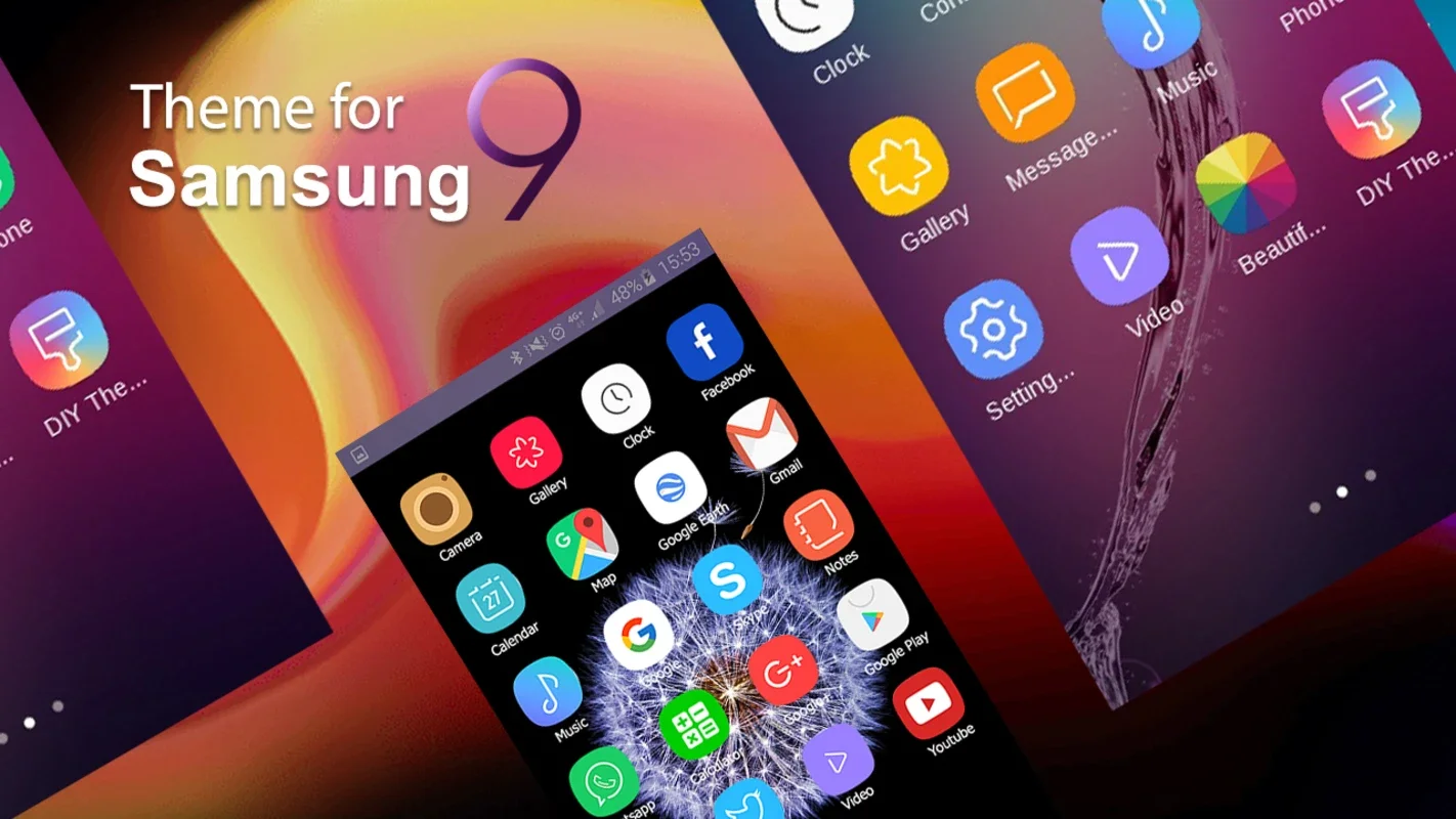 Samsung S9 Launcher - Themes & Wallpaper for Android