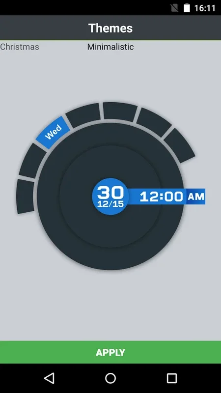 Transparent Clock for Android - Clear Time Display