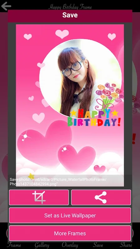 Happy Birthday Frame for Android - Enhance Your Special Day