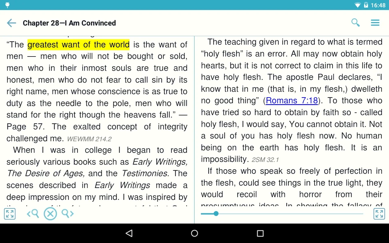 EGW Writings 2 for Android - Access Ellen G. White's Works