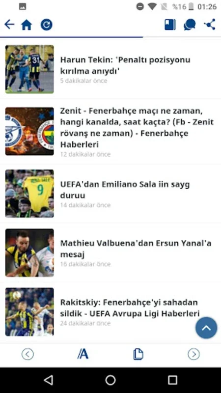 Fenerbahce Haberleri for Android: Stay Updated on Fenerbahçe