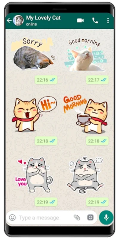 WAStickerApps Cat Memes & Kawaii Cats Stickers for Android