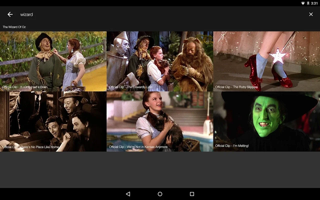 Movieclips for Android - Explore Diverse Movie Content