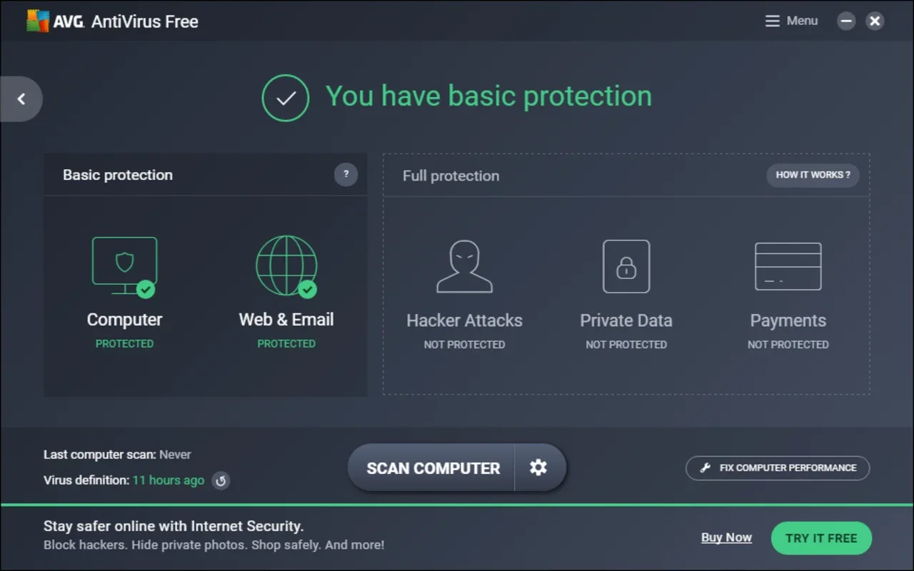 AVG AntiVirus Free for Windows - Free and Effective Protection