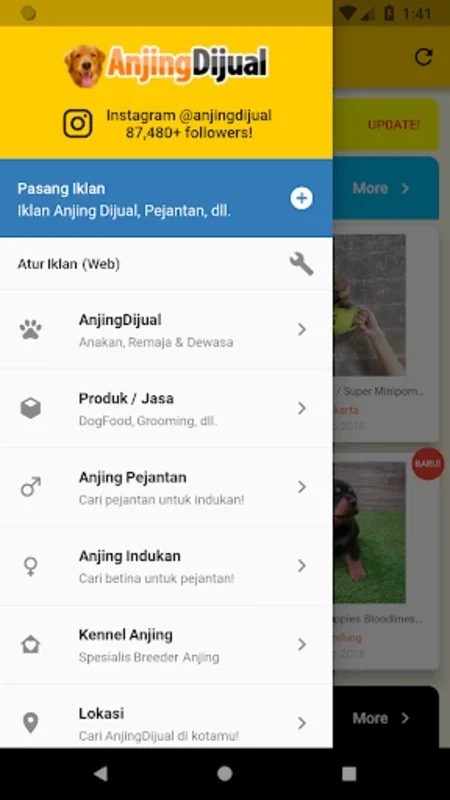 AnjingDijual for Android: Your Gateway to Buying and Selling Dogs