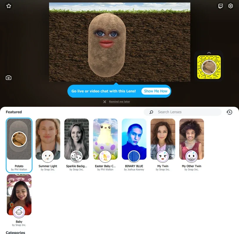 Snap Camera for Windows - Enhance Your Video Calls