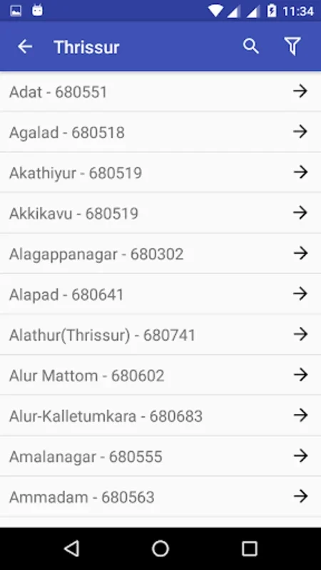 Pin Code Search Indian Post for Android - Efficient Locator