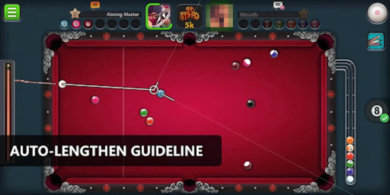 Aim Train Tool for 8 Ball Pool on Android: Enhance Your Skills