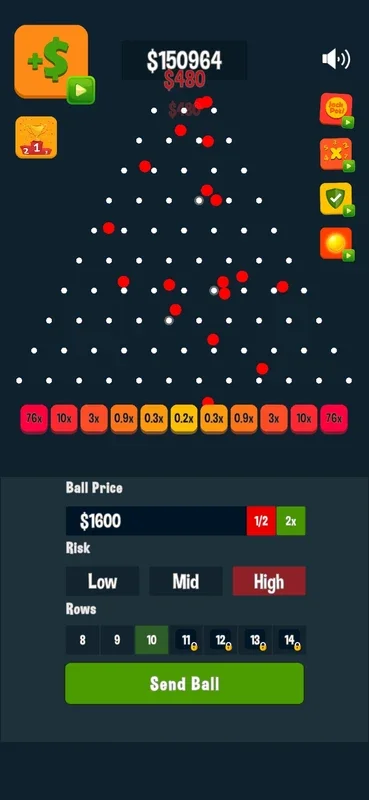 Plinko 3D for Android: A Chance - Based Arcade Game