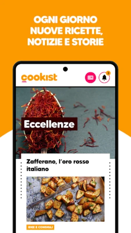 Le ricette di Cookist for Android - Download the APK from AppHuts