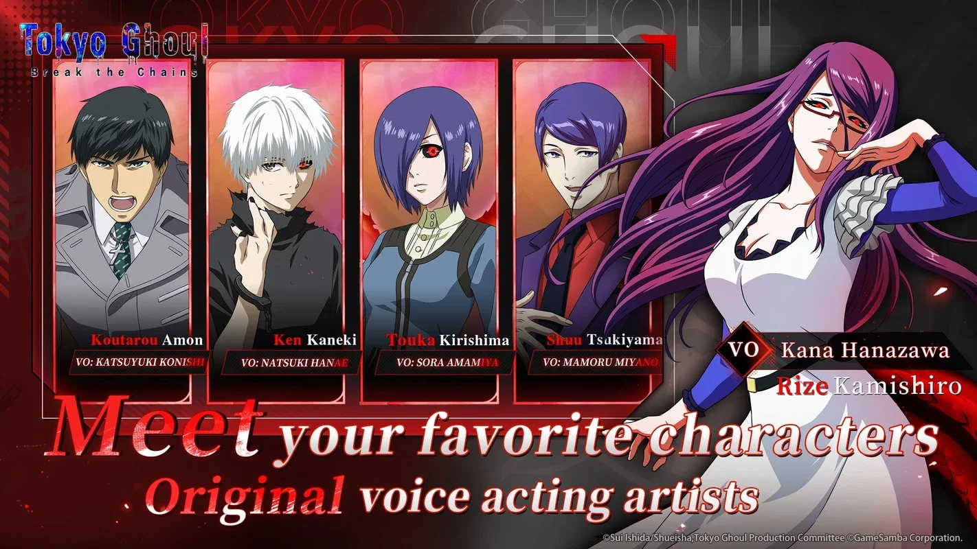 Tokyo Ghoul: Break the Chains for Android - Thrilling Card Battles