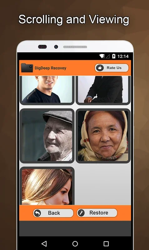DigDeep for Android: Recover Deleted Images Easily