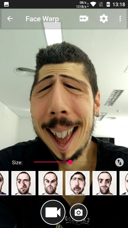 Face Changer Video for Android: Hilarious Real - Time Face Transformations