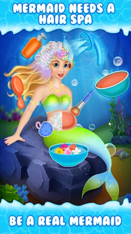 Newborn Mermaid Baby Care Game for Android: Enchanting Care