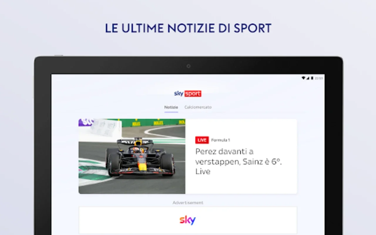 Sky Sport for Android - Your All - In - One Sports Companion