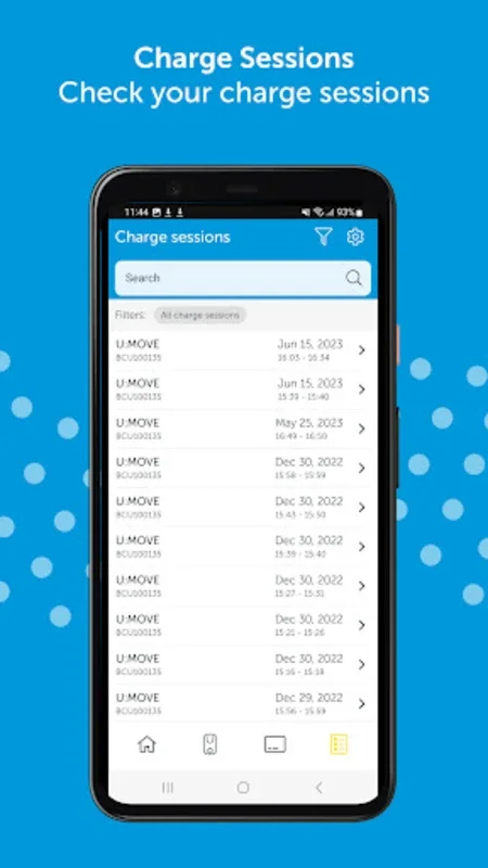 Blue Current for Android: Manage EV Charging Stations