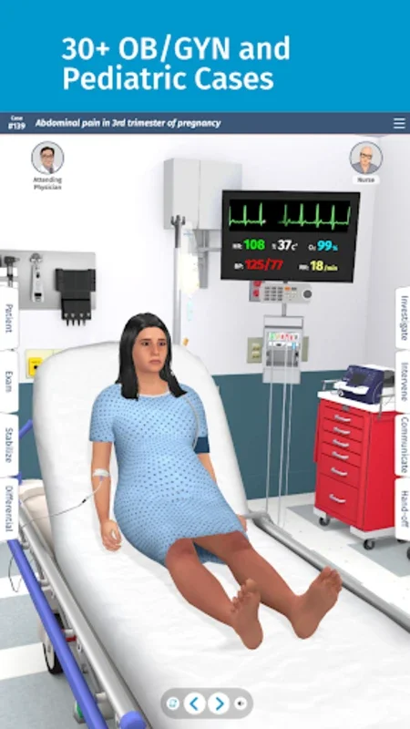 Full Code Medical Simulation: Immersive Android Medical Training with CME Credits