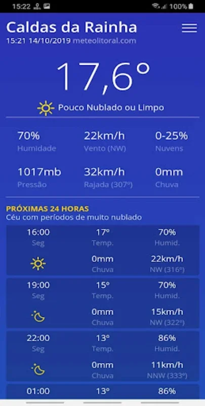 MeteoLitoral for Android - Real-Time Weather Updates