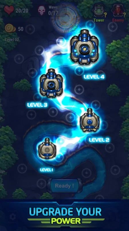 Tower Defense: Galaxy V for Android - Strategic Galactic Defense