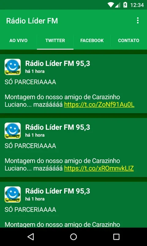 Lider FM for Android - Stream Rio Grande do Sul's Hits