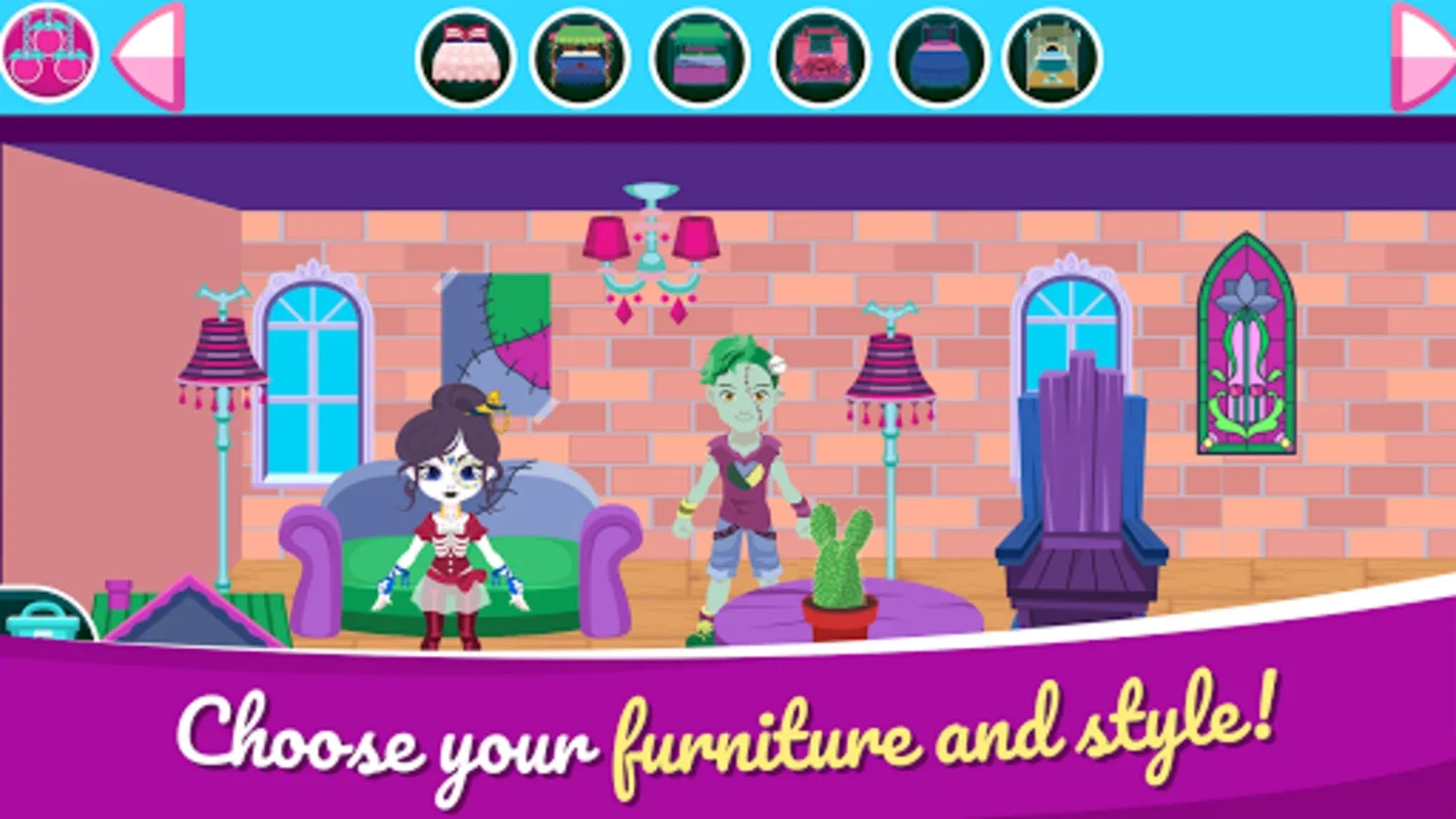 My Monster House for Android: Create a Spooky Home