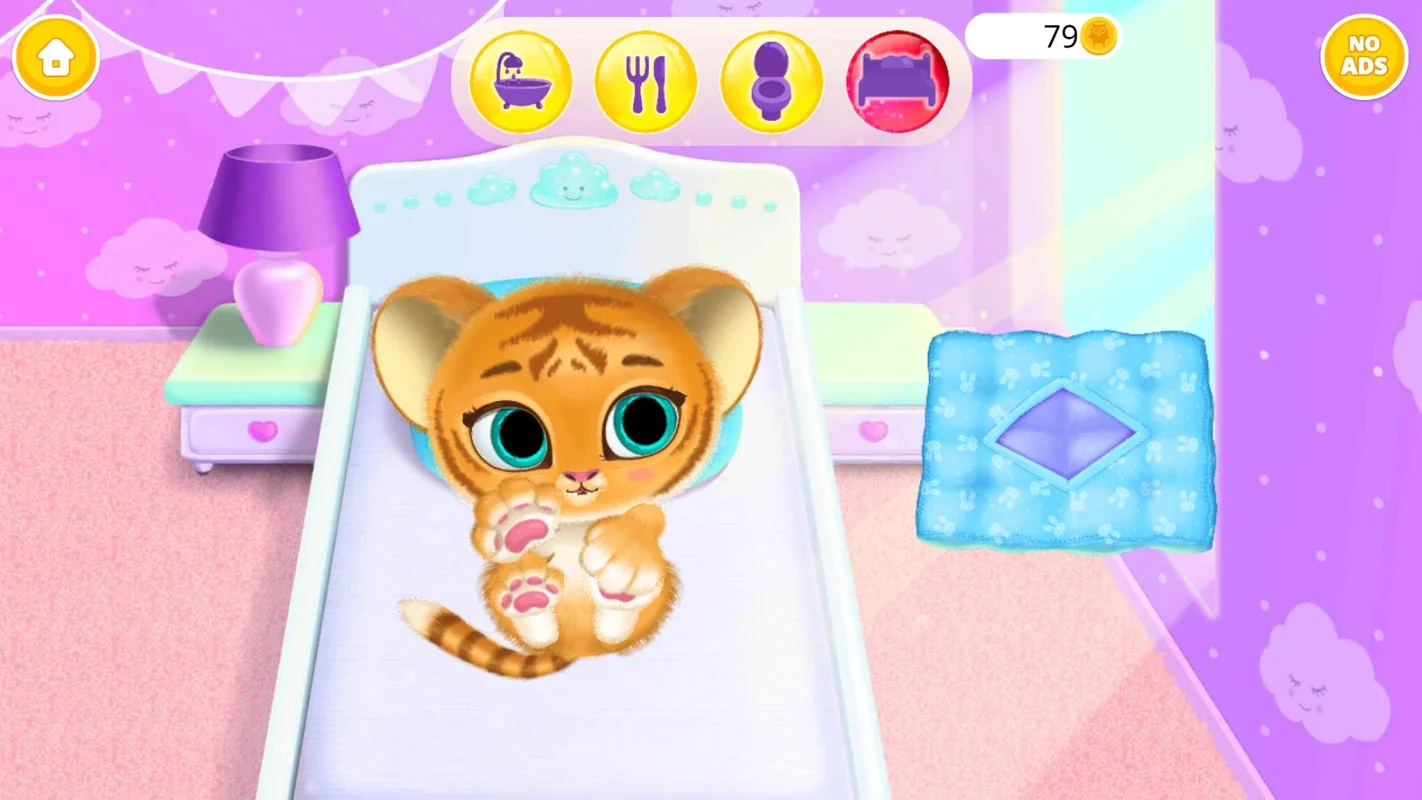 Baby Tiger Care for Android - Engaging Virtual Pet