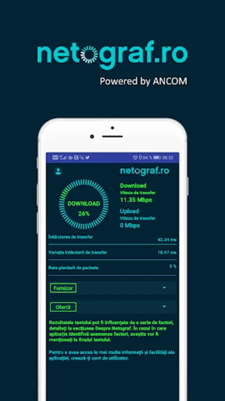 Netograf for Android - Optimize Your Internet