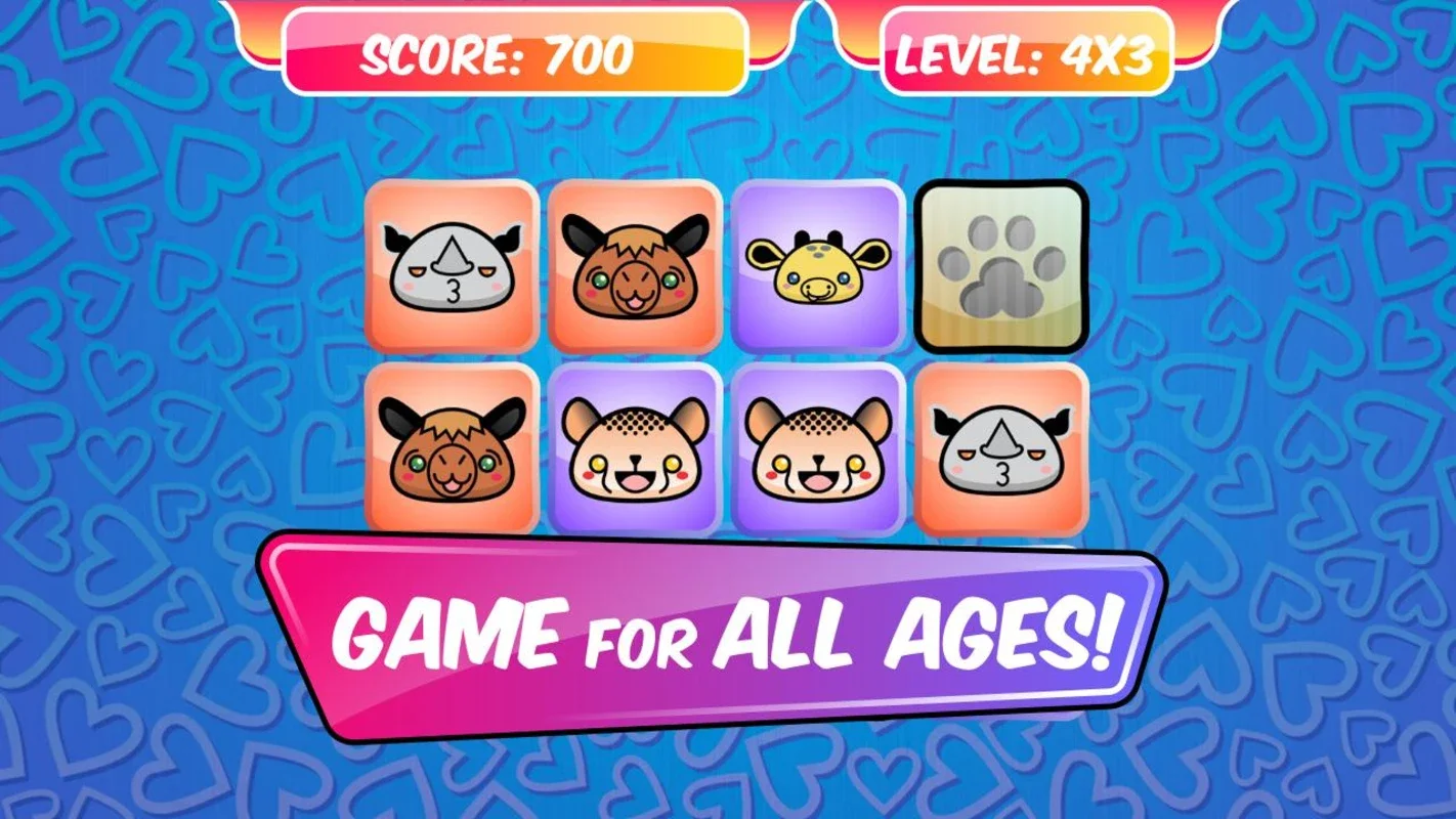 Brain Matching Game - Animals for Android: Boost Your Memory