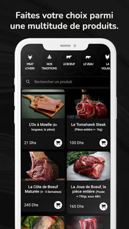 Tifiee - La Culture Viande for Android: Premium Meats Delivered