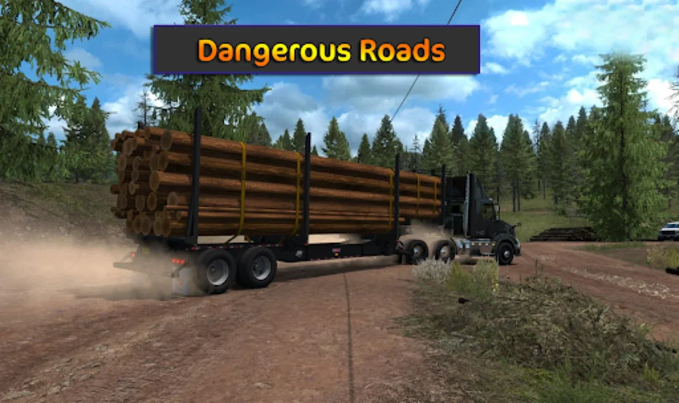 Truck Simulator Wood Transport for Android - Realistic Trucking