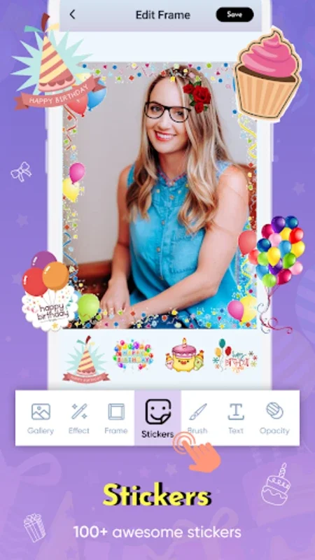 Happy Birthday Photo Frame for Android - Download the APK from AppHuts