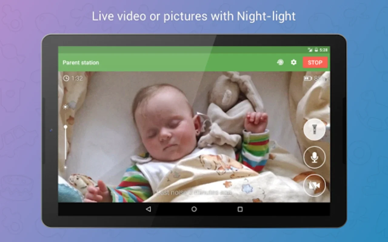 Baby Monitor 3G (Trial) for Android - Reliable Monitoring