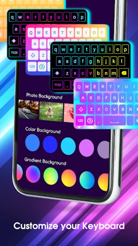 Neon LED Keyboard for Android - Free APK Download