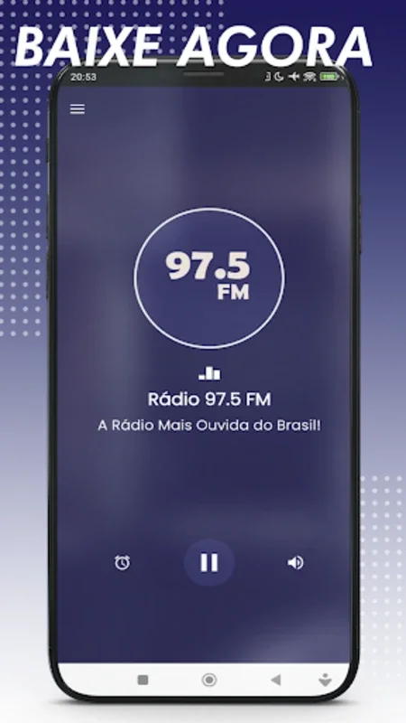 Rádio 97.5 FM for Android - Engaging Evangelical Music Platform