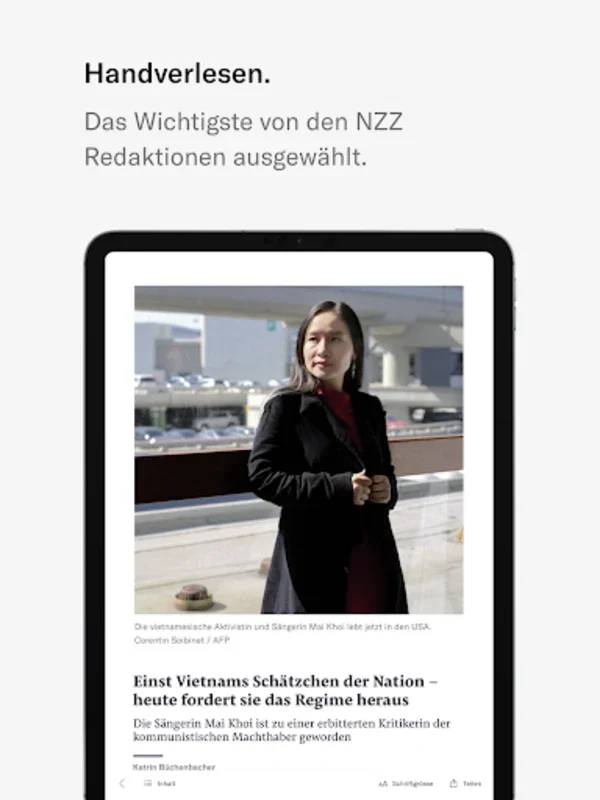 NZZ E-Paper (Digital Plus) for Android: Quality Journalism at Your Fingertips