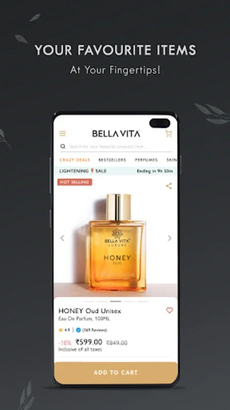 BellaVita for Android: Affordable Luxury Fragrances and Skincare