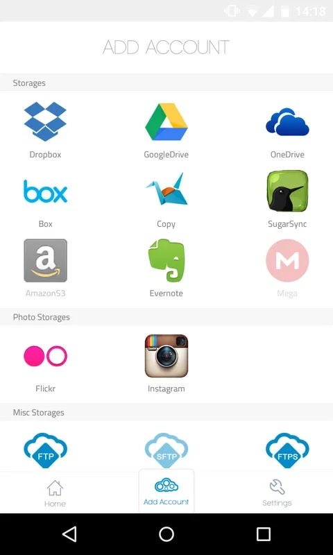 CloudBuckIt for Android - Manage Cloud Storage Easily