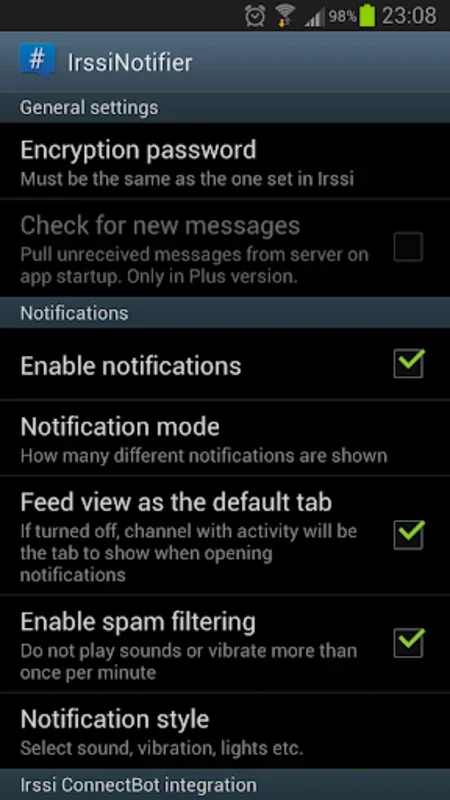 IrssiNotifier for Android: Efficient Notification App