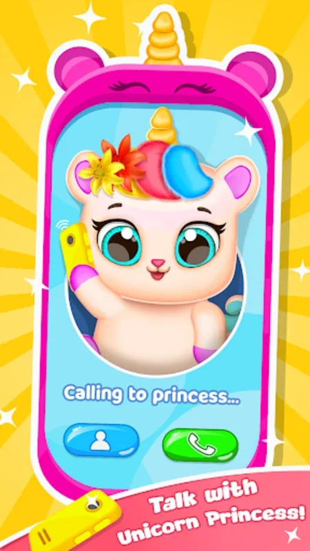 Unicorn Princess Phone for Android - Fun and Educational for Kids