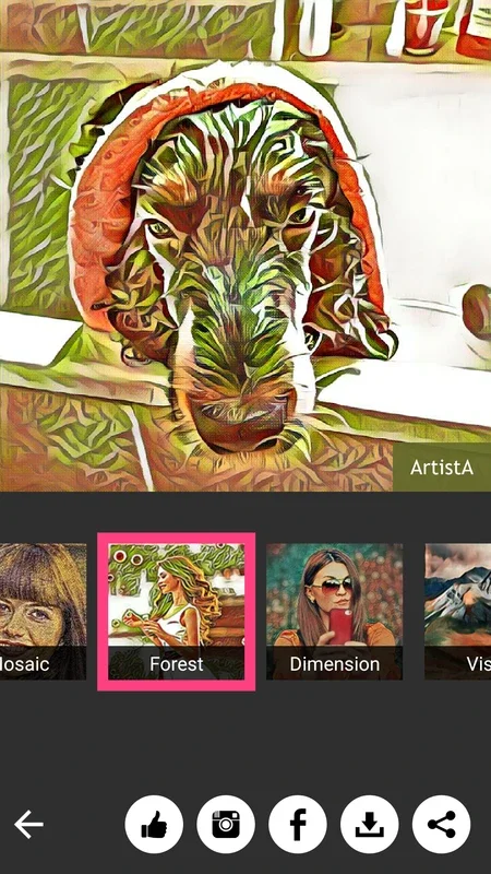 ArtistA Cartoon and Sketch Cam for Android - Free Download and Edit