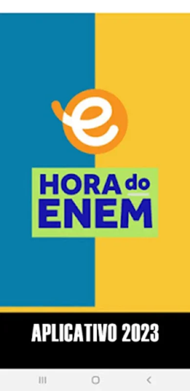 Hora do ENEM for Android - Comprehensive ENEM Prep