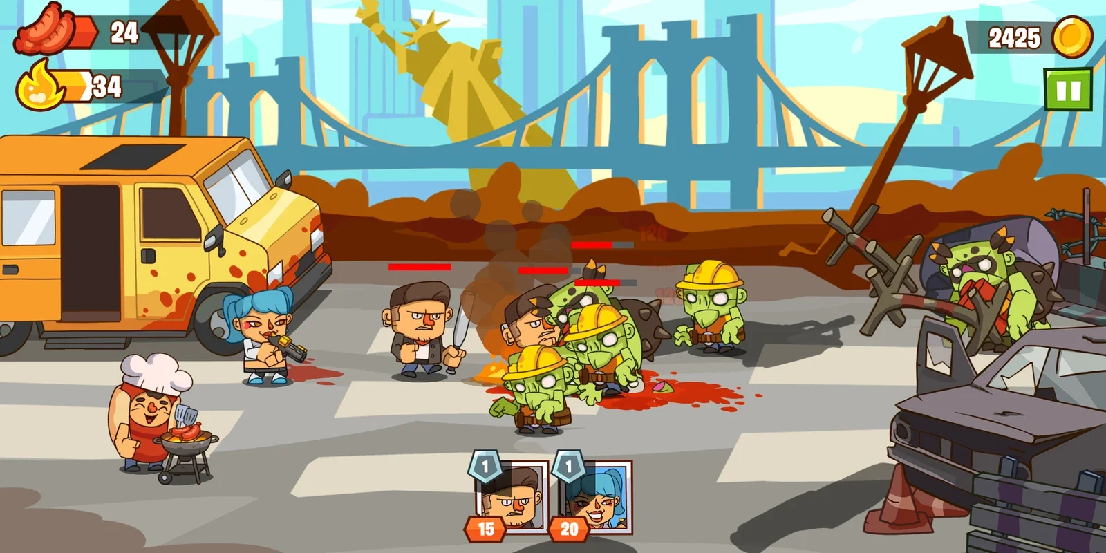 Zombie Defense 2 for Android - Survive the Zombie Apocalypse