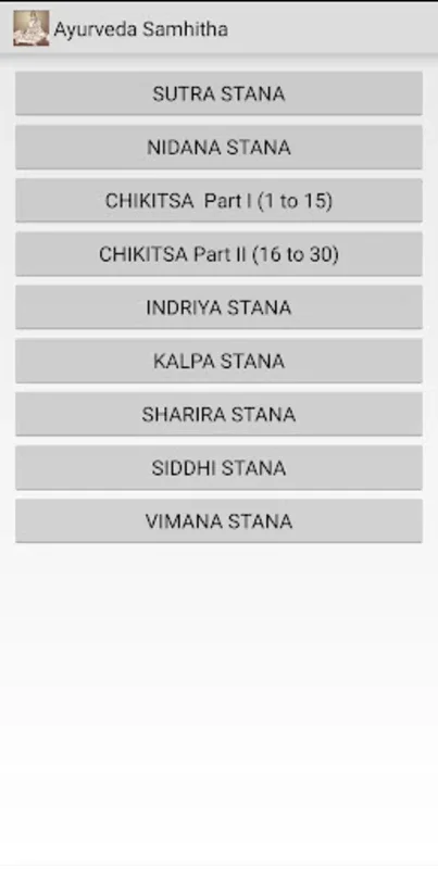 Collection of Ayurveda Samhitas for Android - Access Ancient Texts