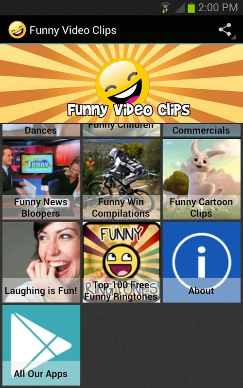 Funny Video Clips for Android - No Downloading Needed