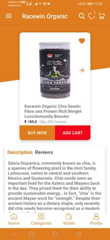 Racewin - online grocery for Android - Discover Sustainable Indian Produce