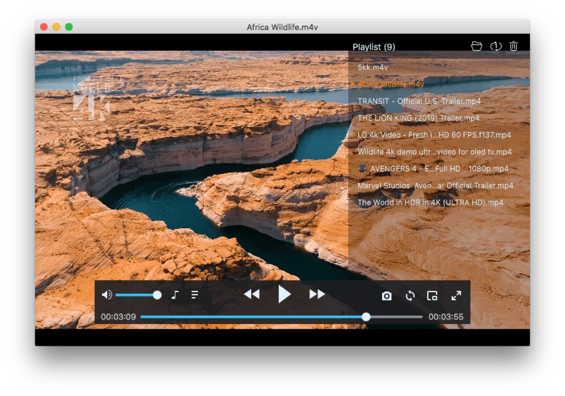 Cisdem Video Player for Mac - Play 5K & 1080p Videos