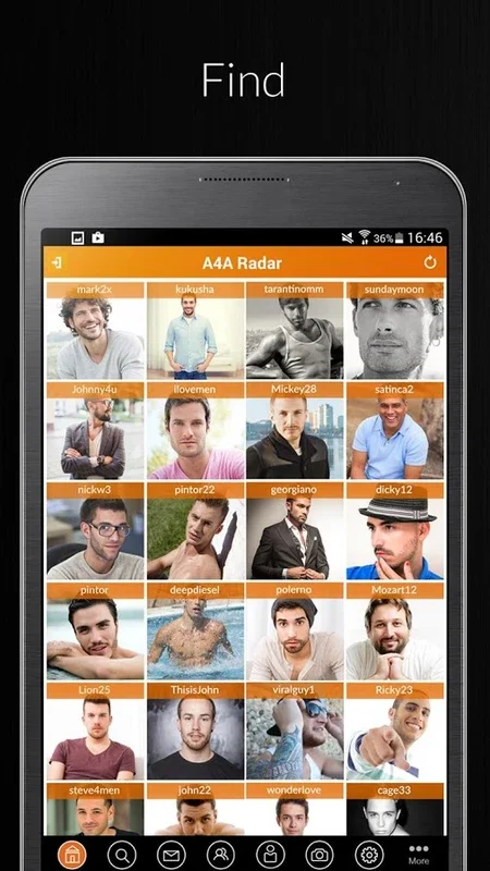 A4A Radar for Android: Build Gay Connections