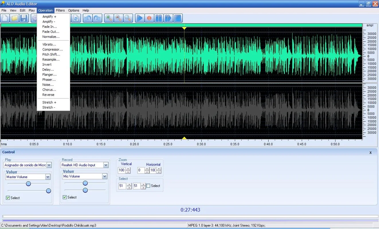 ALO Audio Editor for Windows - Free Download from AppHuts