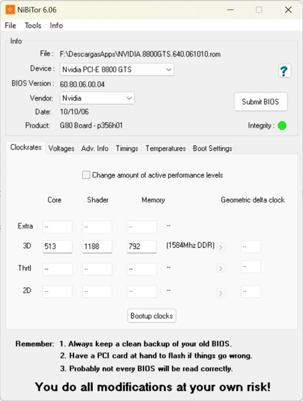 NVIDIA BIOS Editor for Windows - Modify Graphics Card BIOS